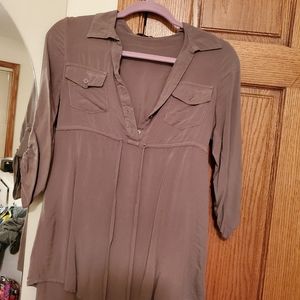 Forever 21 Brown Tunic Top